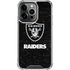 NFL Las Vegas Raiders Distressed iPhone 14 Pro Clear Case