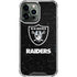 NFL Las Vegas Raiders Distressed iPhone 14 Pro Max Clear Case