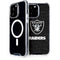 NFL Las Vegas Raiders Distressed iPhone 15 Pro Max MagSafe Case