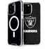 NFL Las Vegas Raiders Distressed iPhone 15 Pro Max MagSafe Case