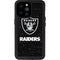 NFL Las Vegas Raiders Distressed iPhone 14 Pro Max Waterproof Case