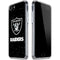 NFL Las Vegas Raiders Distressed iPhone SE (2nd & 3rd Gen) Clear Case