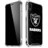 NFL Las Vegas Raiders Distressed iPhone XR Clear Case