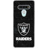 NFL Las Vegas Raiders Distressed LG Stylo 6 Clear Case