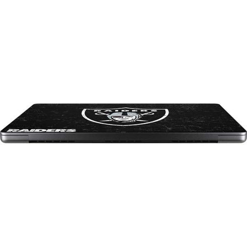 NFL Las Vegas Raiders Distressed MacBook Pro 14in (2021-24) Skin