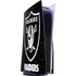 NFL Las Vegas Raiders Distressed PS5 Console Skin