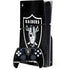 NFL Las Vegas Raiders Distressed PS5 Slim Disk Bundle Skin