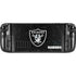 NFL Las Vegas Raiders Distressed Steam Deck Handheld Gaming Computer Skin