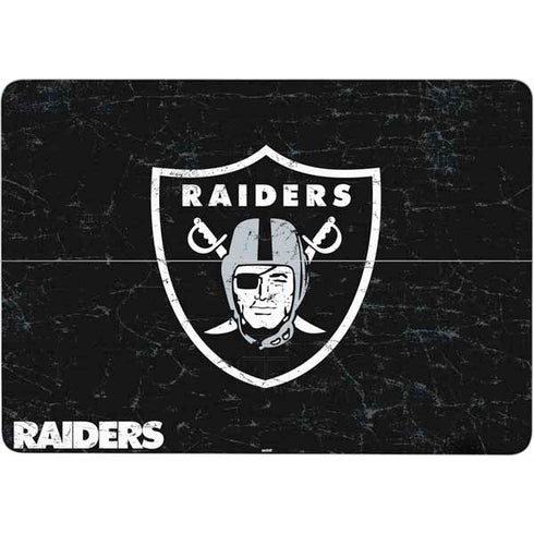 NFL Las Vegas Raiders Distressed Surface Laptop Studio Skin