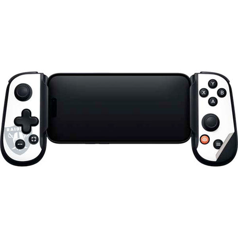NFL Las Vegas Raiders Double Vision Backbone One for iPhone Game Controller Skin