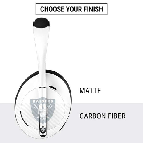 NFL Las Vegas Raiders Double Vision Bose Noise Cancelling Headphones 700 Skin