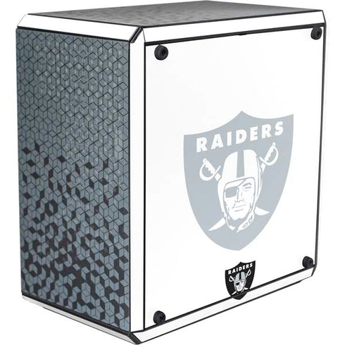 NFL Las Vegas Raiders Double Vision Cooler Master MasterBox Q300L Mini Tower Skin