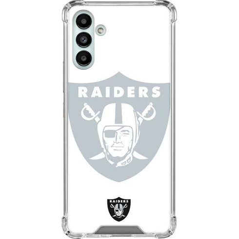 NFL Las Vegas Raiders Double Vision Galaxy A13 5G Clear Case