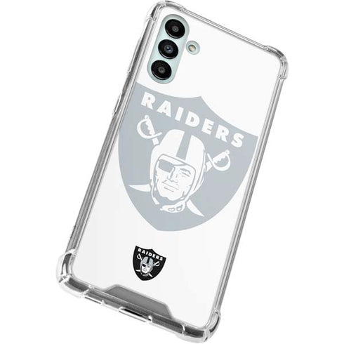 NFL Las Vegas Raiders Double Vision Galaxy A13 5G Clear Case