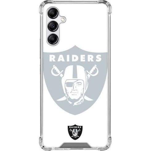 NFL Las Vegas Raiders Double Vision Galaxy A14 5G Clear Case