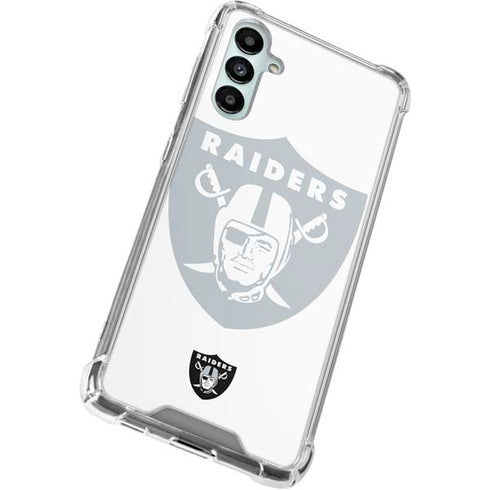 NFL Las Vegas Raiders Double Vision Galaxy A14 5G Clear Case
