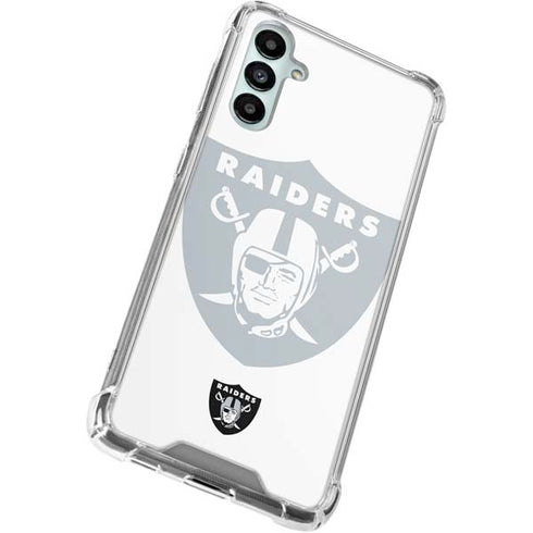 NFL Las Vegas Raiders Double Vision Galaxy A15 5G Clear Case