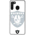 NFL Las Vegas Raiders Double Vision Galaxy A21 Clear Case