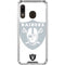 NFL Las Vegas Raiders Double Vision Galaxy A30 Clear Case