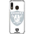 NFL Las Vegas Raiders Double Vision Galaxy A30 Clear Case
