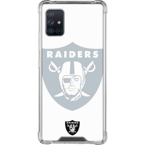 NFL Las Vegas Raiders Double Vision Galaxy A51 5G Clear Case