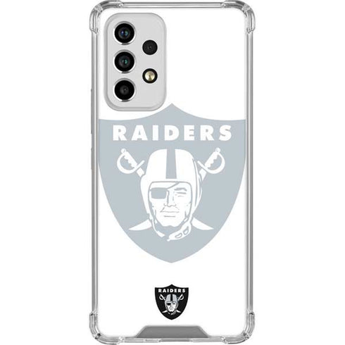 NFL Las Vegas Raiders Double Vision Galaxy A53 5G Clear Case