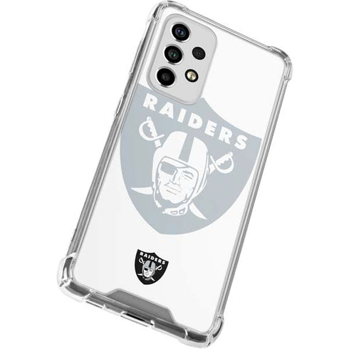 NFL Las Vegas Raiders Double Vision Galaxy A53 5G Clear Case