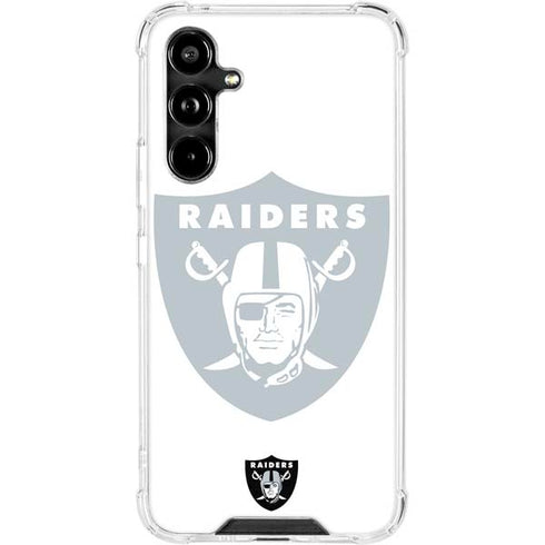 NFL Las Vegas Raiders Double Vision Galaxy A54 5G Clear Case