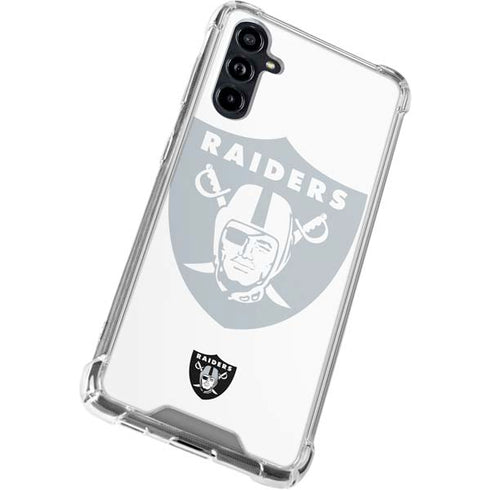 NFL Las Vegas Raiders Double Vision Galaxy A54 5G Clear Case