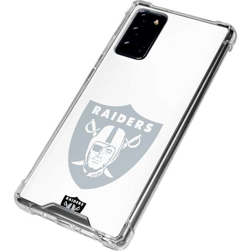 NFL Las Vegas Raiders Double Vision Galaxy Note20 5G Clear Case
