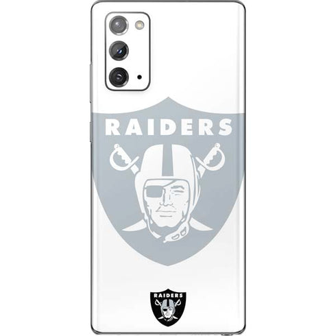 NFL Las Vegas Raiders Double Vision Galaxy Note20 5G Skin