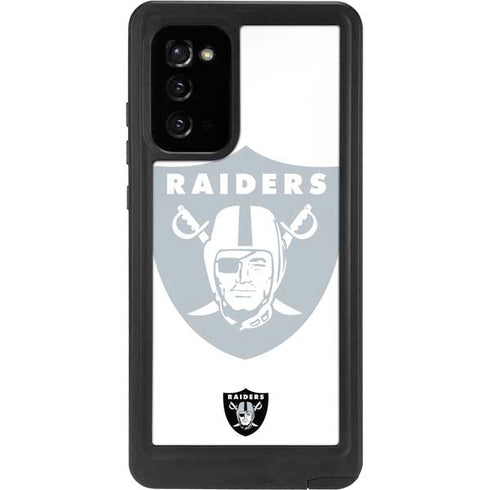 NFL Las Vegas Raiders Double Vision Galaxy Note20 5G Waterproof Case