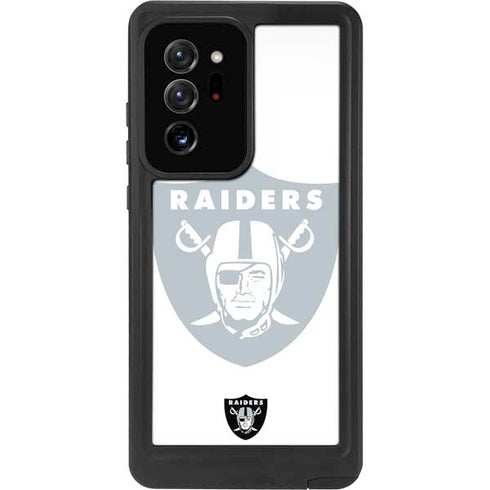NFL Las Vegas Raiders Double Vision Galaxy Note20 Ultra 5G Waterproof Case