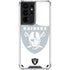 NFL Las Vegas Raiders Double Vision Galaxy S21 Ultra 5G Clear Case