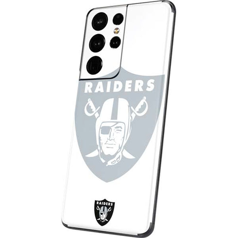 NFL Las Vegas Raiders Double Vision Galaxy S21 Ultra 5G Skin