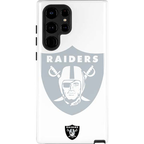 NFL Las Vegas Raiders Double Vision Galaxy S22 Ultra Pro Case