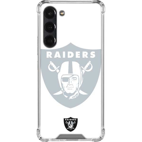NFL Las Vegas Raiders Double Vision Galaxy S23 Plus Clear Case