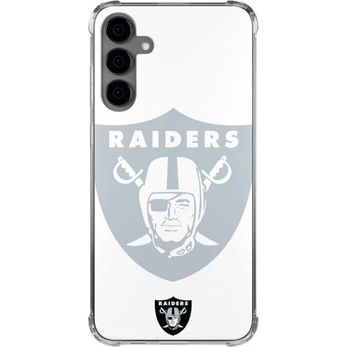NFL Las Vegas Raiders Double Vision Galaxy S24 Plus Clear Case