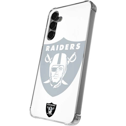 NFL Las Vegas Raiders Double Vision Galaxy S24 Plus Clear Case