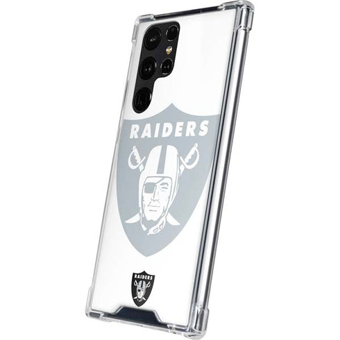 NFL Las Vegas Raiders Double Vision Galaxy S24 Ultra Clear Case