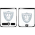 NFL Las Vegas Raiders Double Vision Galaxy Z Flip Skin