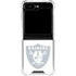 NFL Las Vegas Raiders Double Vision Galaxy Z Flip5 5G Clear Case