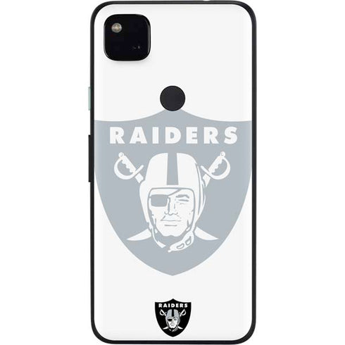NFL Las Vegas Raiders Double Vision Google Pixel 4a Skin