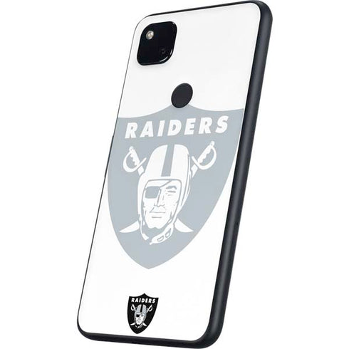 NFL Las Vegas Raiders Double Vision Google Pixel 4a Skin