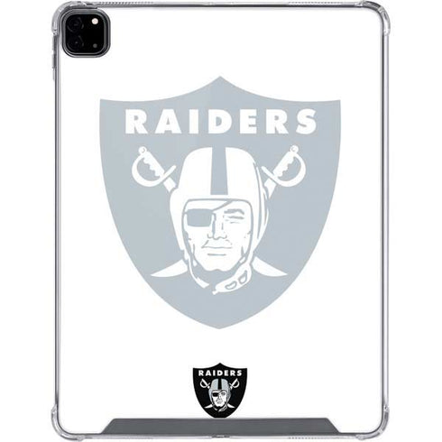 NFL Las Vegas Raiders Double Vision iPad Pro 12.9in (2020) Clear Case