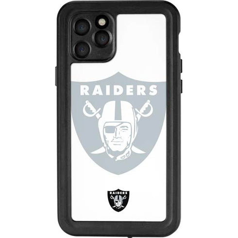 NFL Las Vegas Raiders Double Vision iPhone 11 Pro Waterproof Case