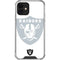 NFL Las Vegas Raiders Double Vision iPhone 12 Clear Case