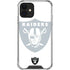 NFL Las Vegas Raiders Double Vision iPhone 12 Clear Case
