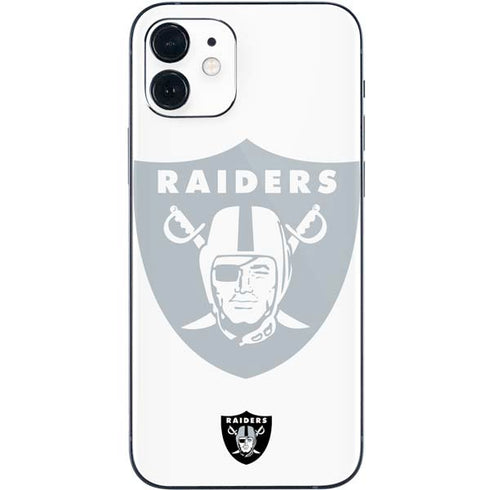 NFL Las Vegas Raiders Double Vision iPhone 12 Mini Skin