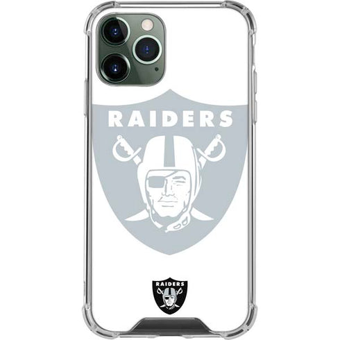 NFL Las Vegas Raiders Double Vision iPhone 12 Pro Clear Case